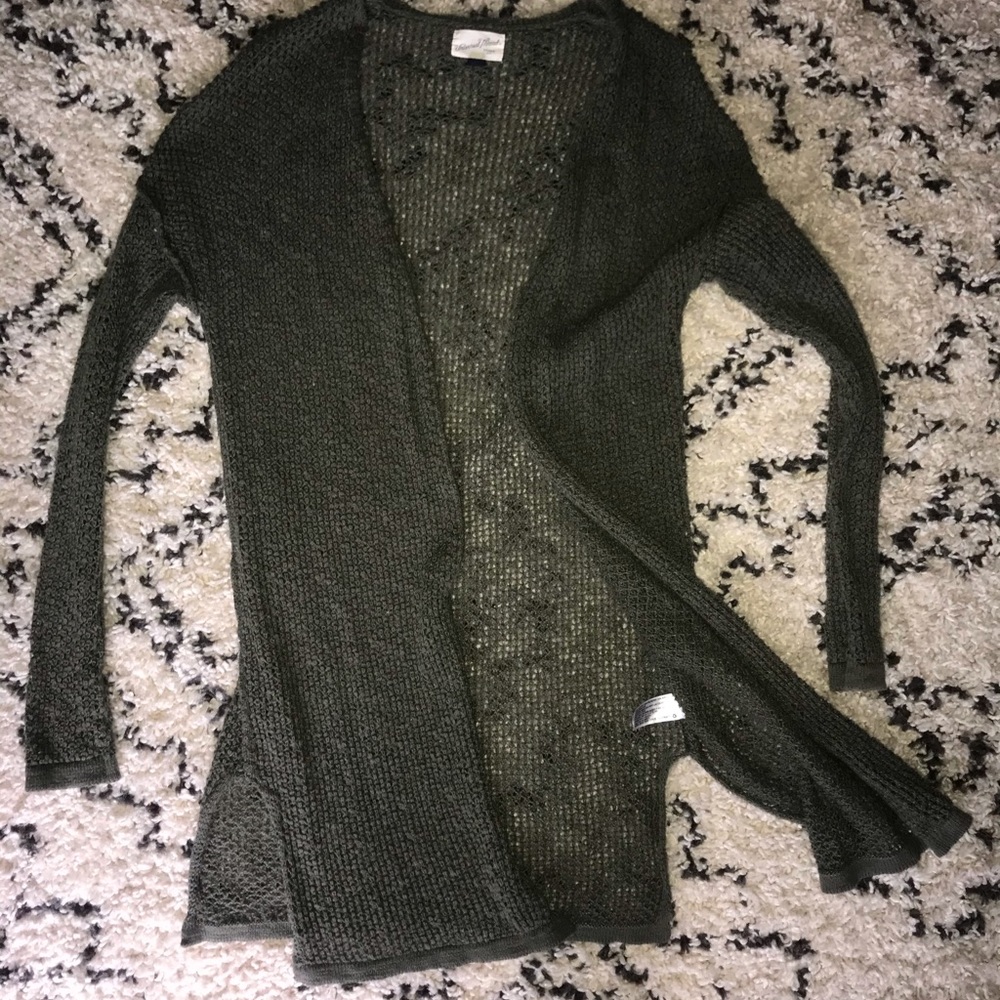 Army green Universal Threads Cardigan